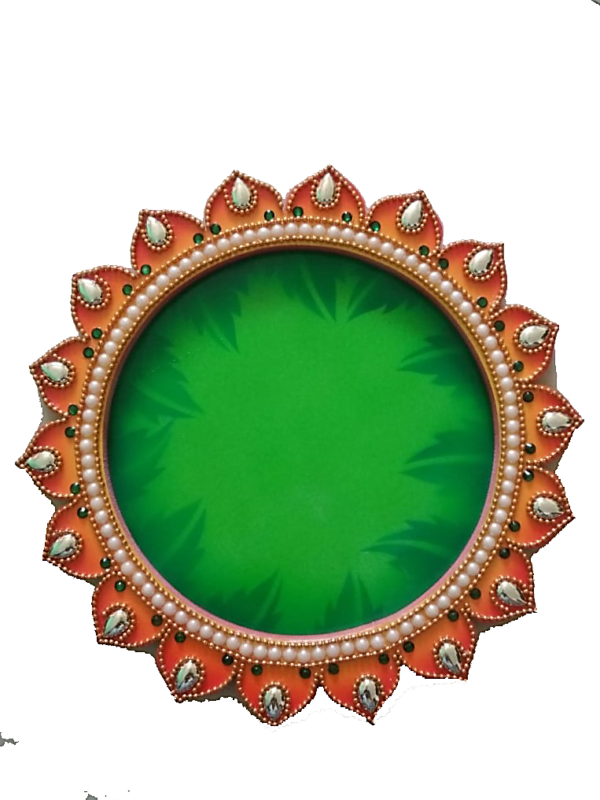 pooja-thali-flower-shape-organge-color-399/-