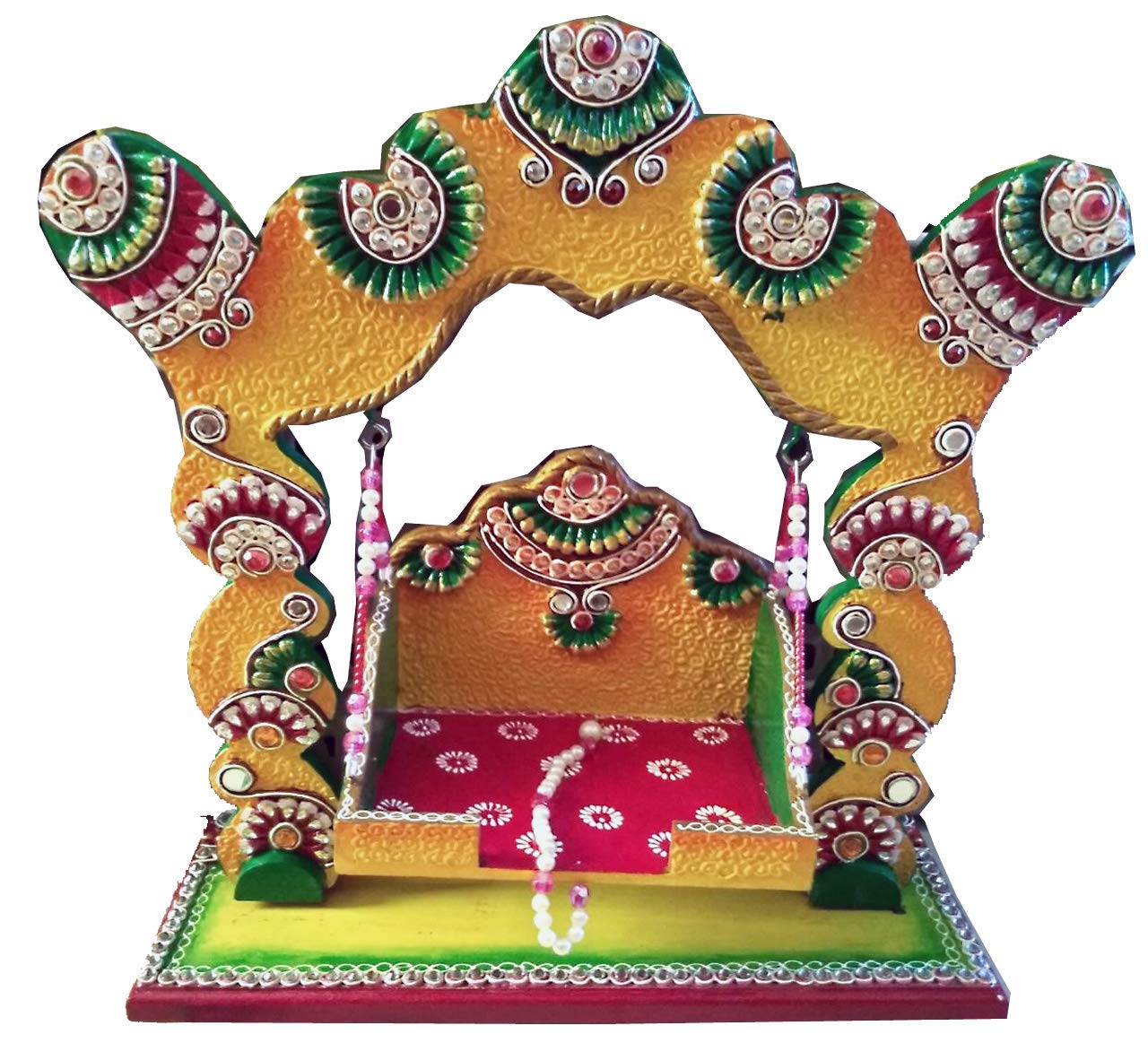 Sanskritihandicraft Wooden laddu gopal jhula : Specializes Crafts ...