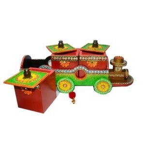 train shape dry fruit box