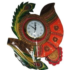 wooden wall clock